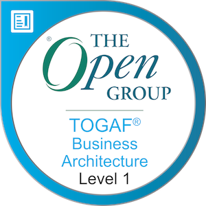 togaf certification badge